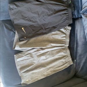 2 pair athletic shorts